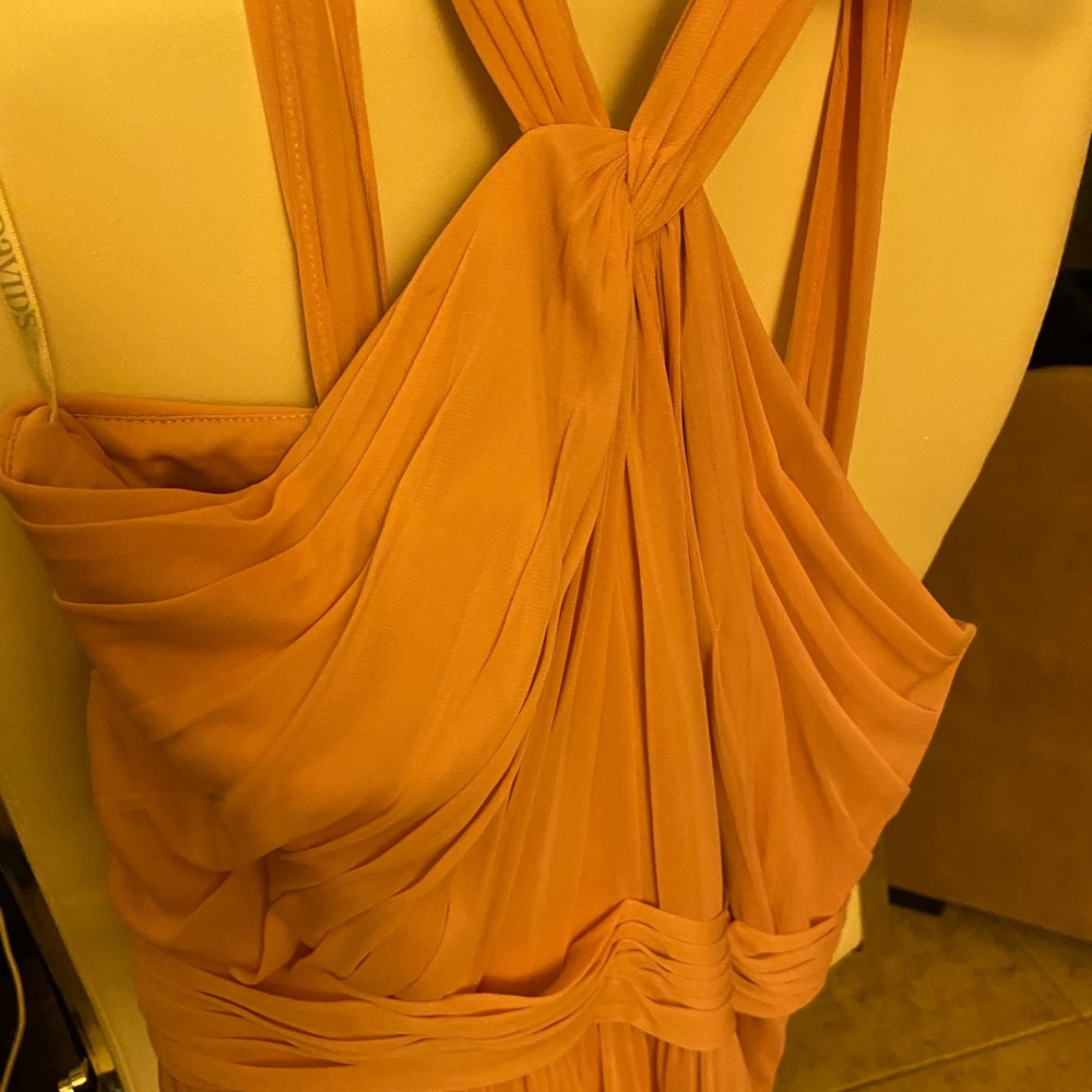 Ballet Pink David s Bridal size 14 bridesmaiddress